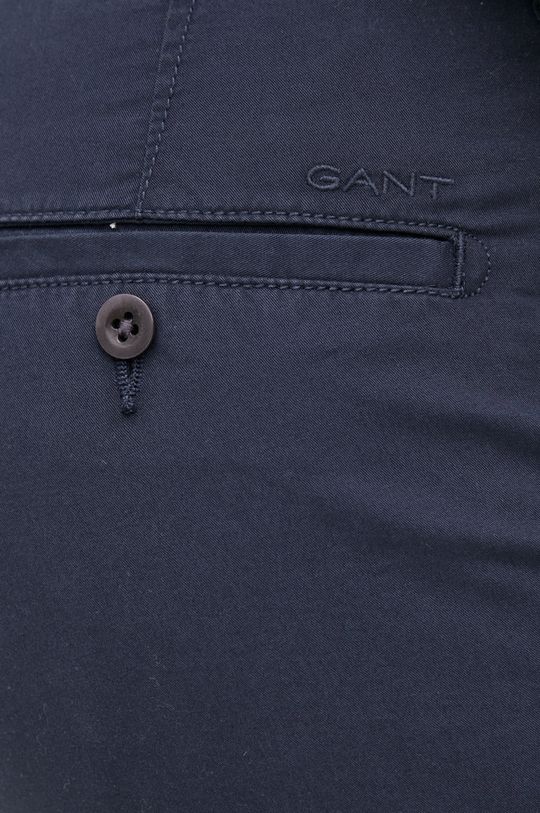 tmavomodrá Bavlnené šortky Gant