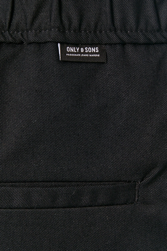 čierna Šortky Only & Sons