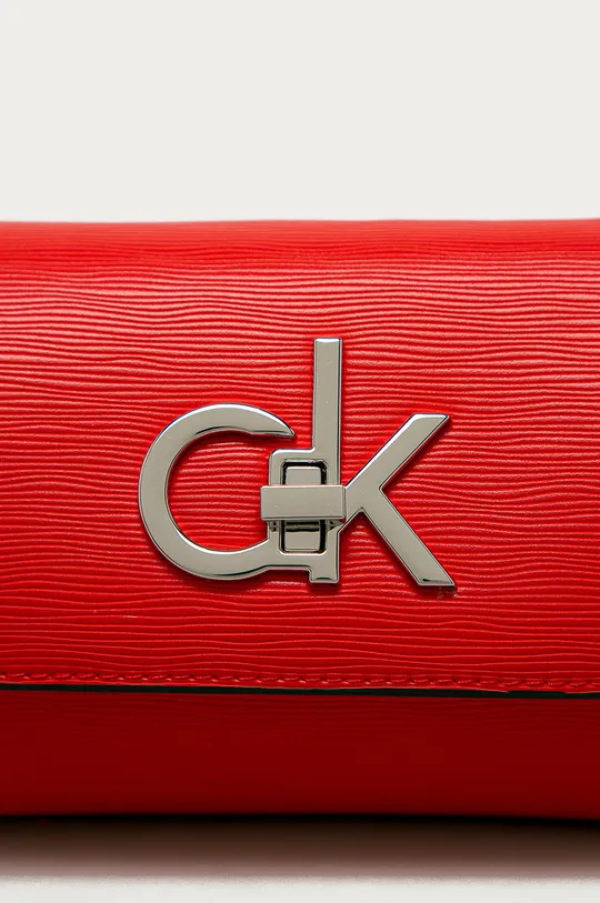 Τσάντα φάκελος Calvin Klein κόκκινο