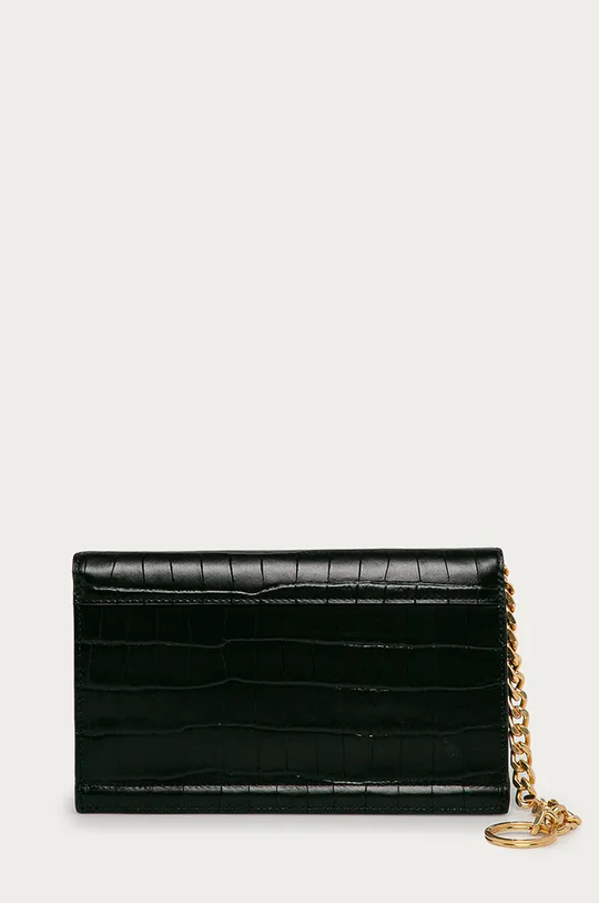 μαύρο AllSaints - Δερμάτινο πορτοφόλι