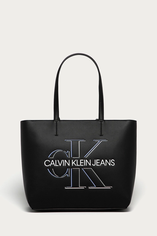 czarny Calvin Klein Jeans - Torebka K60K607647.4891 Damski