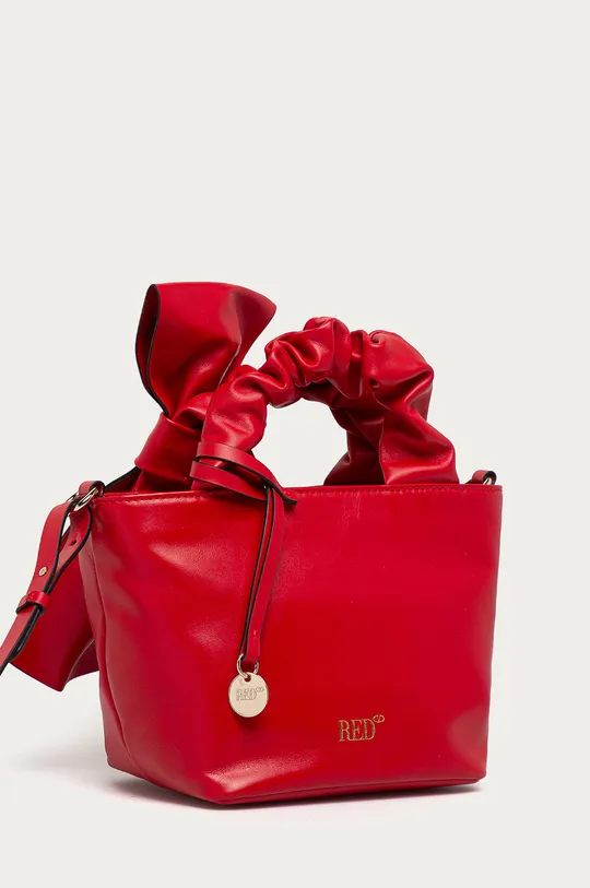 Red Valentino - Bőr táska piros