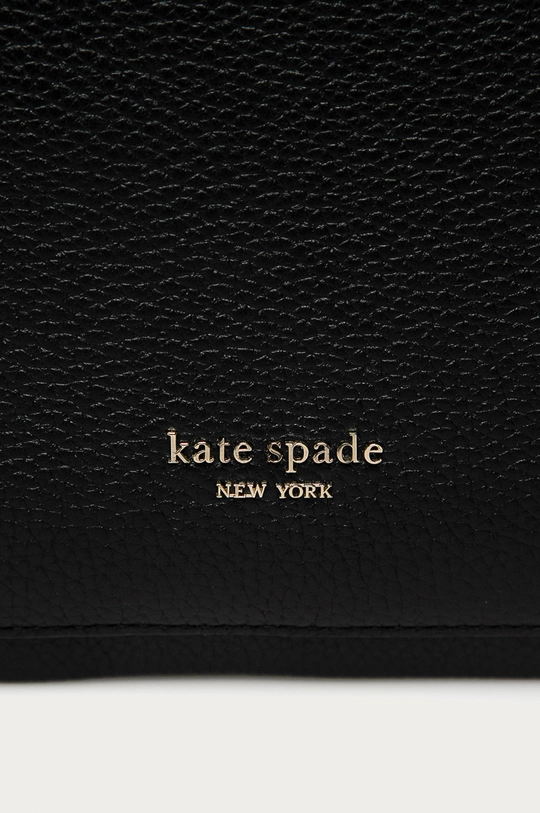 μαύρο Kate Spade - Δερμάτινη τσάντα