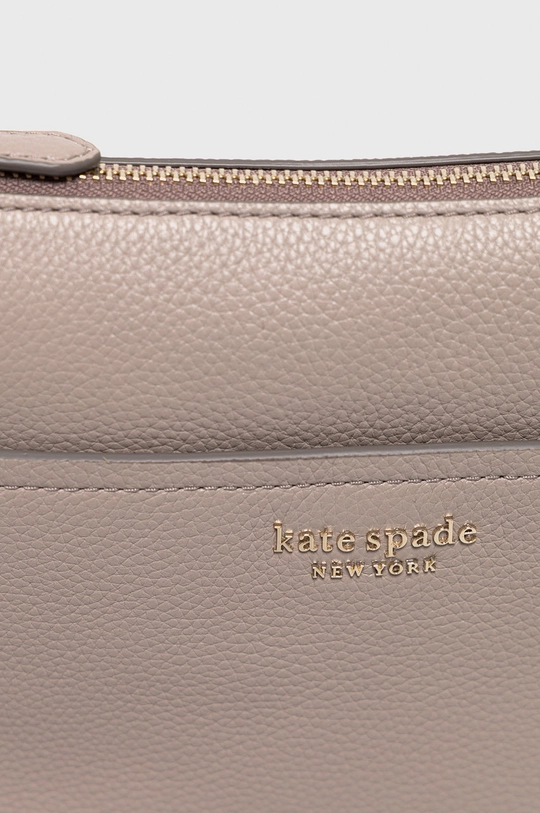 Kožená kabelka Kate Spade béžová