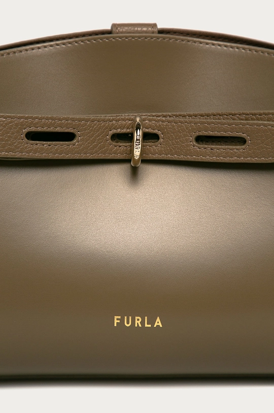 Furla - Torebka skórzana Marherita zielony