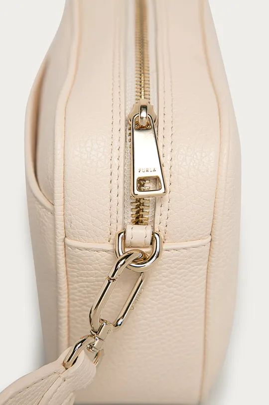Furla - Kožená kabelka Real Mini béžová