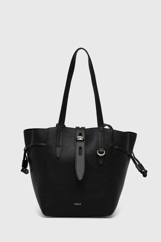 чорний Furla - Шкіряна сумочка Net Жіночий