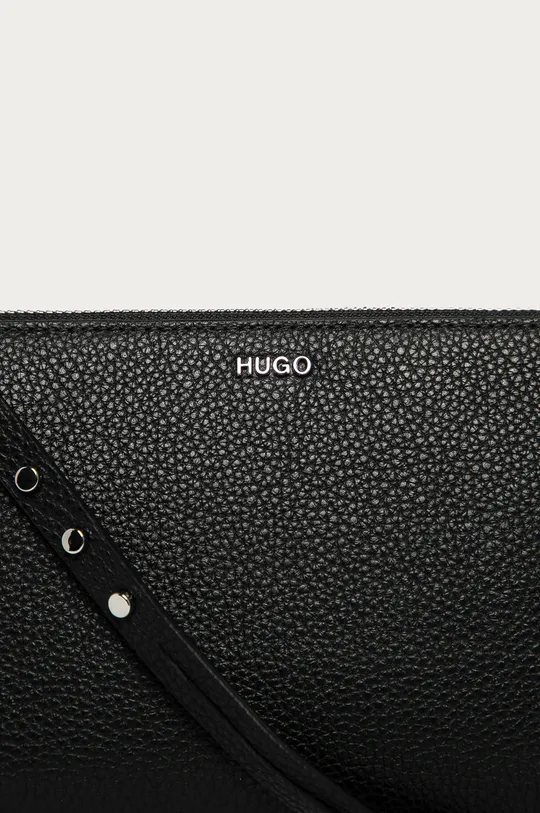Hugo - Шкіряна сумка чорний