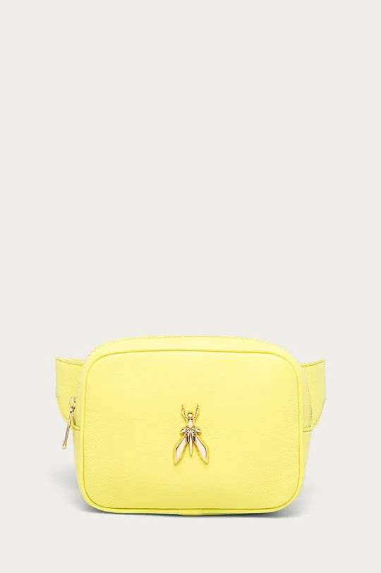 жовтий Patrizia Pepe - Шкіряна сумка на пояс Жіночий