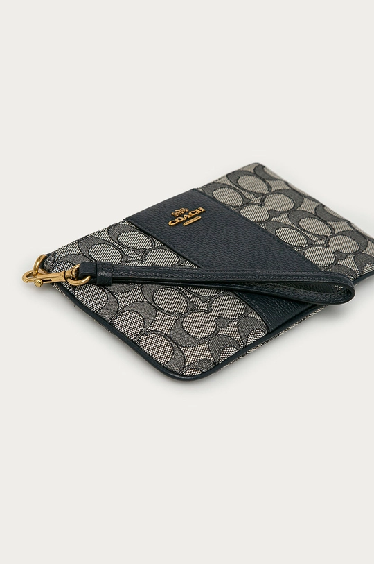 Coach - Kopertówka 5476 Small Wristlet granatowy