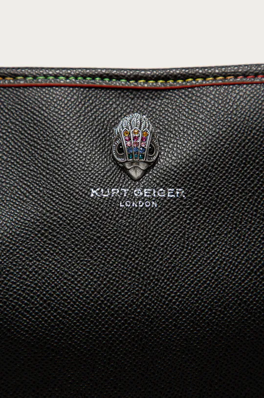 чёрный Кожаная сумочка Kurt Geiger London