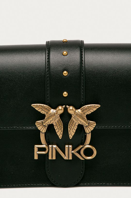 černá Pinko - Kožená kabelka