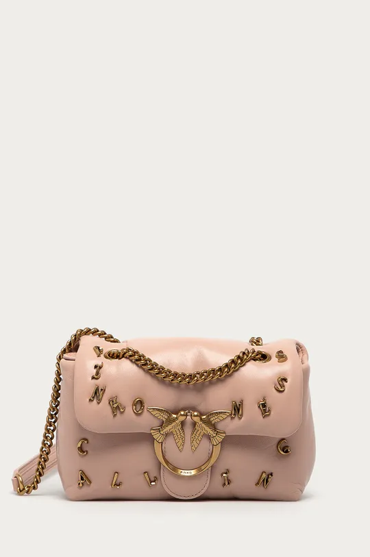 рожевий Pinko - Шкіряна сумочка Жіночий