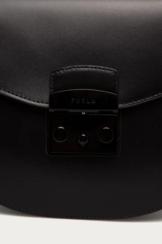 Furla - Шкіряна сумочка Metropolis чорний