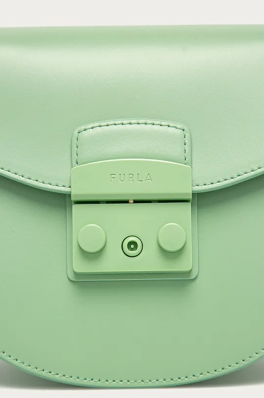 zöld Furla - Bőr táska Metropolis Mini
