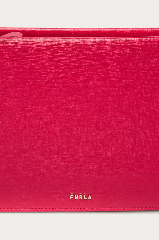 Furla - Kožená kabelka Babylon Mini ružová