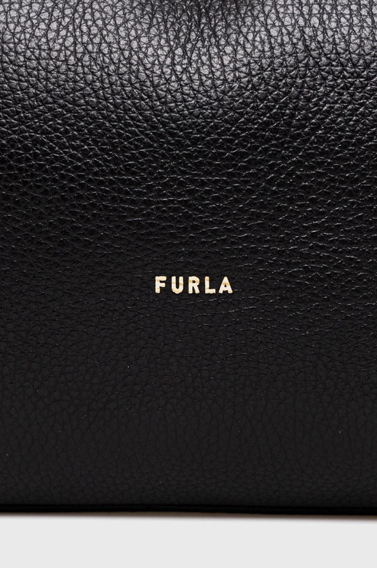 Usnjena torbica Furla  Glavni material: 100% Naravno usnje Podloga: 60% Poliamid, 30% Poliuretan, 10% Poliester