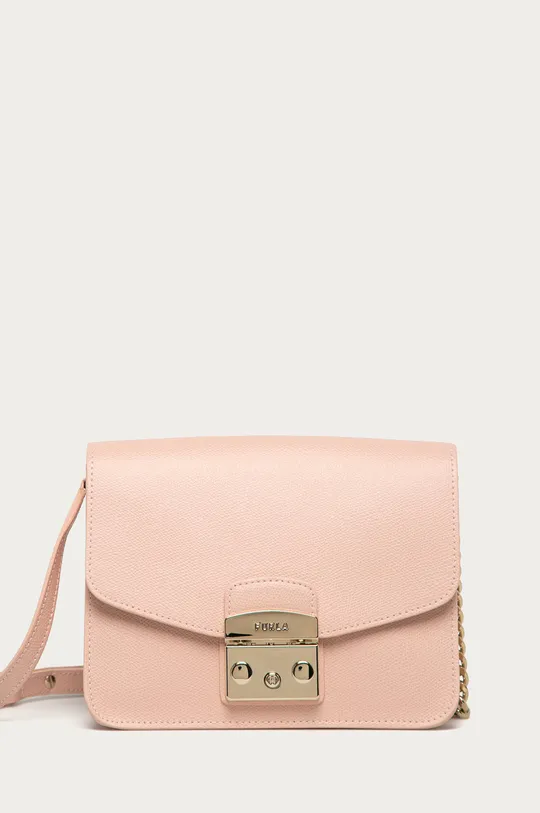 рожевий Furla - Шкіряна сумочка Metropolis Жіночий