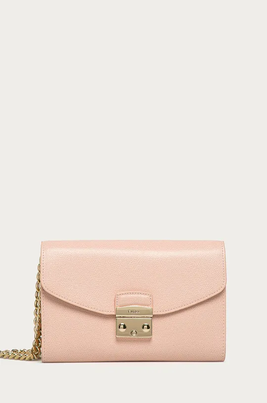 рожевий Furla - Шкіряна сумка Metropolis Жіночий