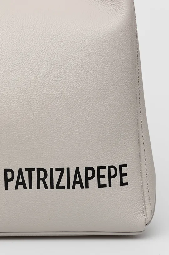 Patrizia Pepe - Δερμάτινη τσάντα γκρί