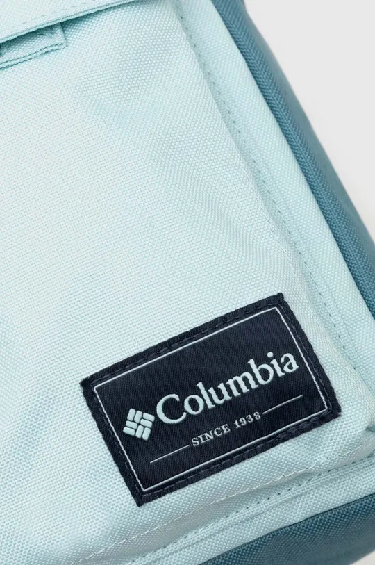 turquoise Columbia small items bag