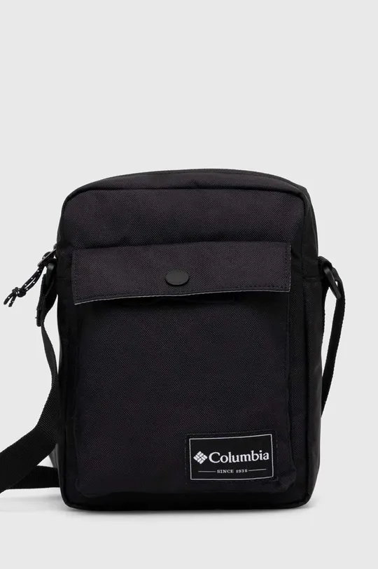 črna Columbia torbica za okoli pasu Unisex