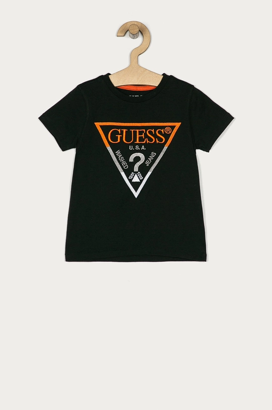 чорний Guess - Дитяча футболка 92-122 cm Для хлопчиків