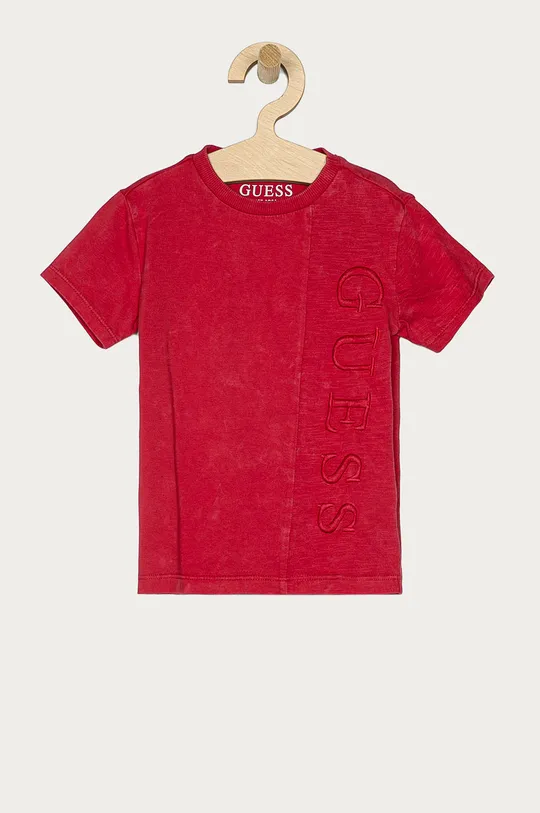червоний Guess - Дитяча футболка 92-122 cm Для хлопчиків