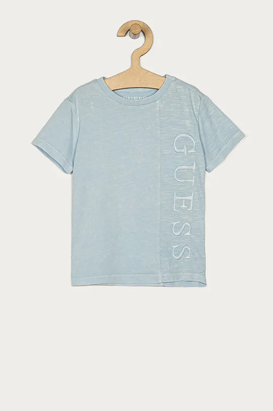 niebieski Guess - T-shirt dziecięcy 92-122 cm Chłopięcy