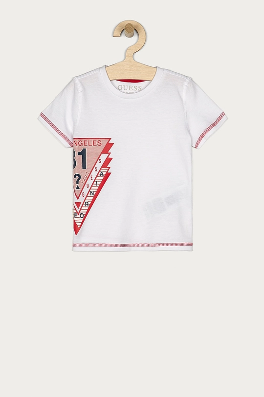 biały Guess - T-shirt dziecięcy 92-122 cm Chłopięcy