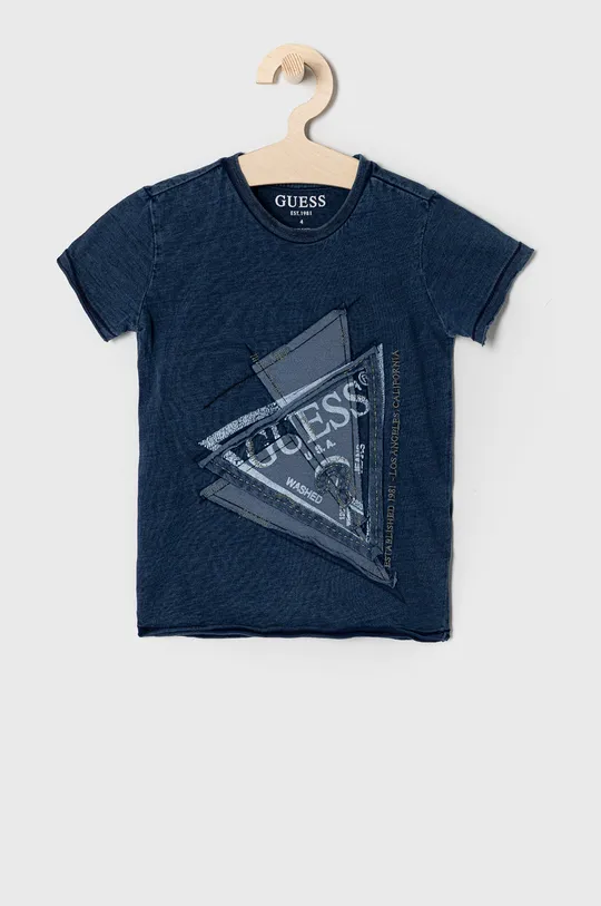 тёмно-синий Детская футболка Guess Для мальчиков