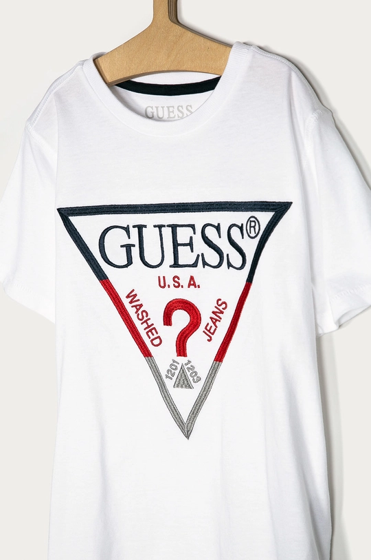 Guess - T-shirt dziecięcy 128-175 cm 98 % Bawełna, 2 % Elastan