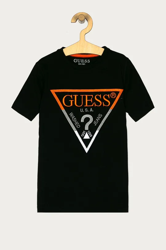 μαύρο Guess - Παιδικό μπλουζάκι 128-175 cm Για αγόρια