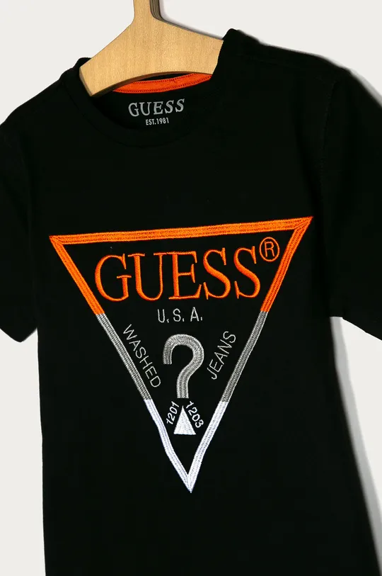 Guess - Дитяча футболка 128-175 cm  98% Бавовна, 2% Еластан