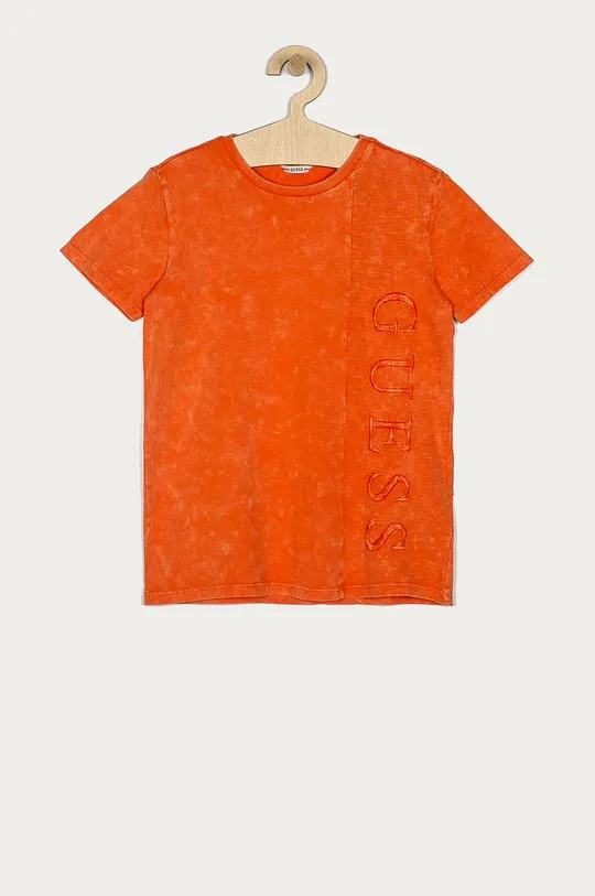 pomarańczowy Guess - T-shirt dziecięcy 128-175 cm Chłopięcy