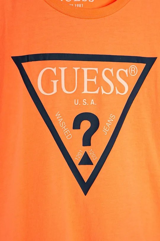 Guess - Дитяча футболка 104-175 cm  100% Бавовна