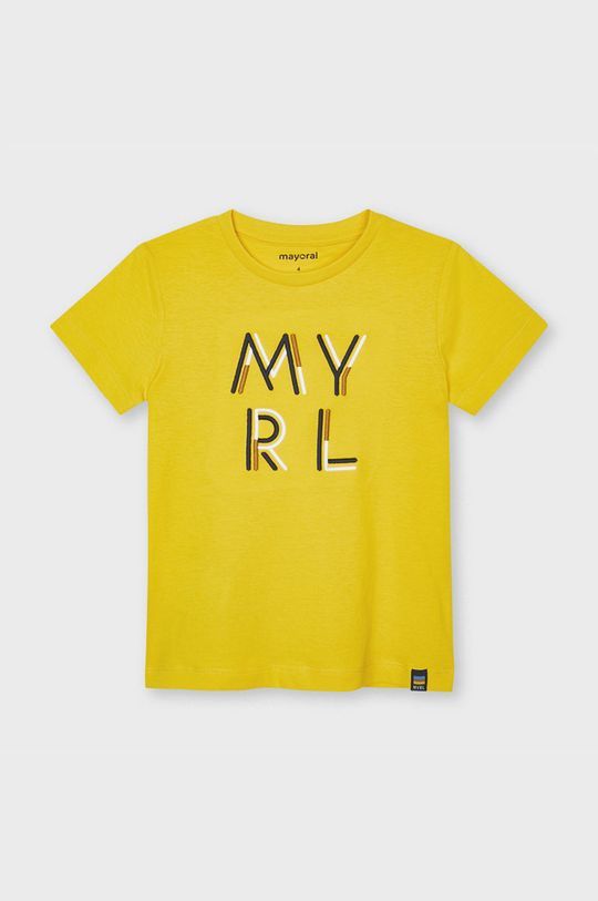 svetlo oranžová Mayoral - Detské tričko Chlapčenský