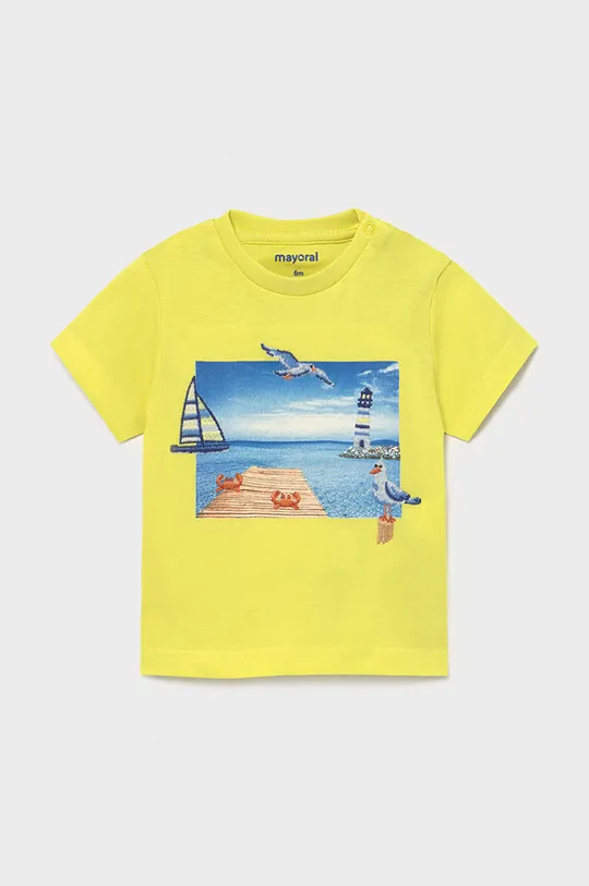 žltá Mayoral - Detské tričko Chlapčenský