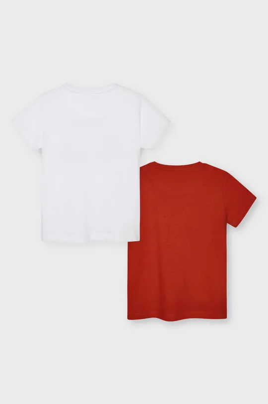 Mayoral - T-shirt dziecięcy (2-PACK) czerwony