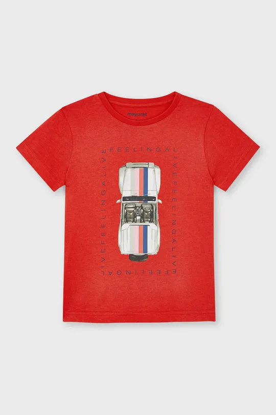 красный Mayoral - Детская футболка Для мальчиков
