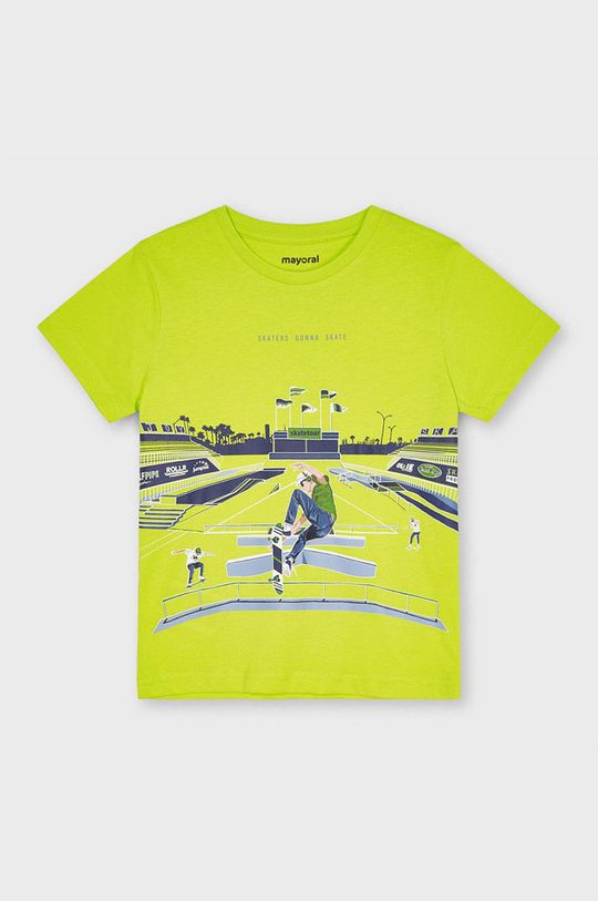 žltá Mayoral - Detské tričko Chlapčenský