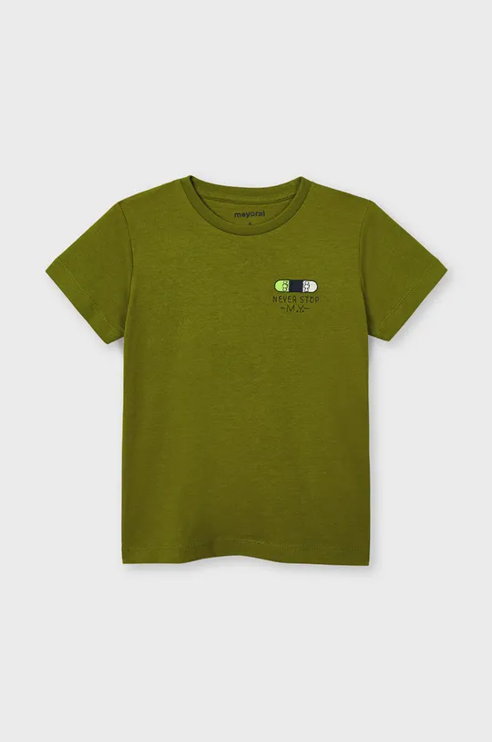 zielony Mayoral - T-shirt dziecięcy Chłopięcy