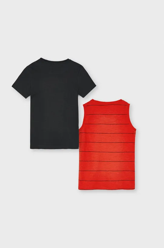 Mayoral - T-shirt dziecięcy 128-172 cm (2-pack) czerwony