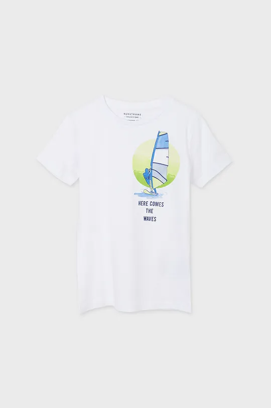 Mayoral - Дитяча футболка білий