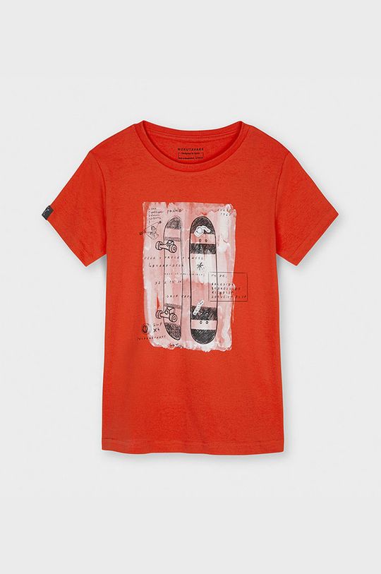 sýtočervená Mayoral - Detské tričko Chlapčenský