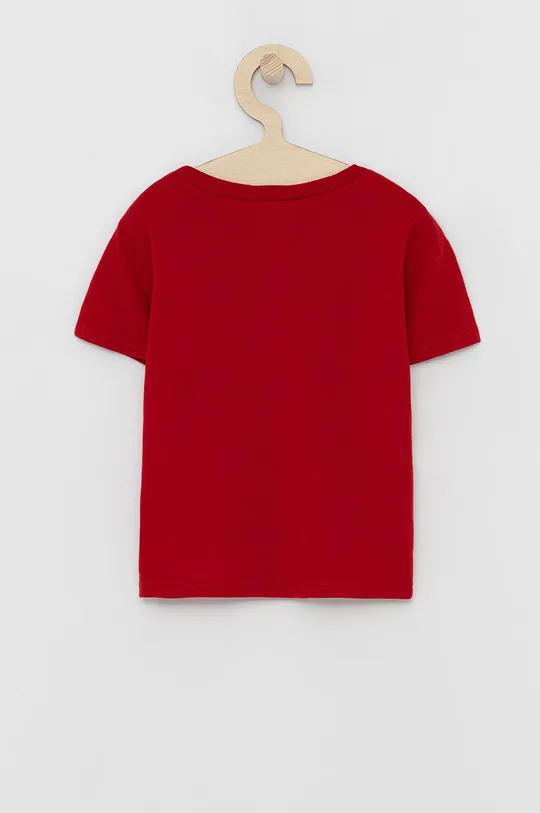 Polo Ralph Lauren T-shirt bawełniany dziecięcy 320674984004 czerwony
