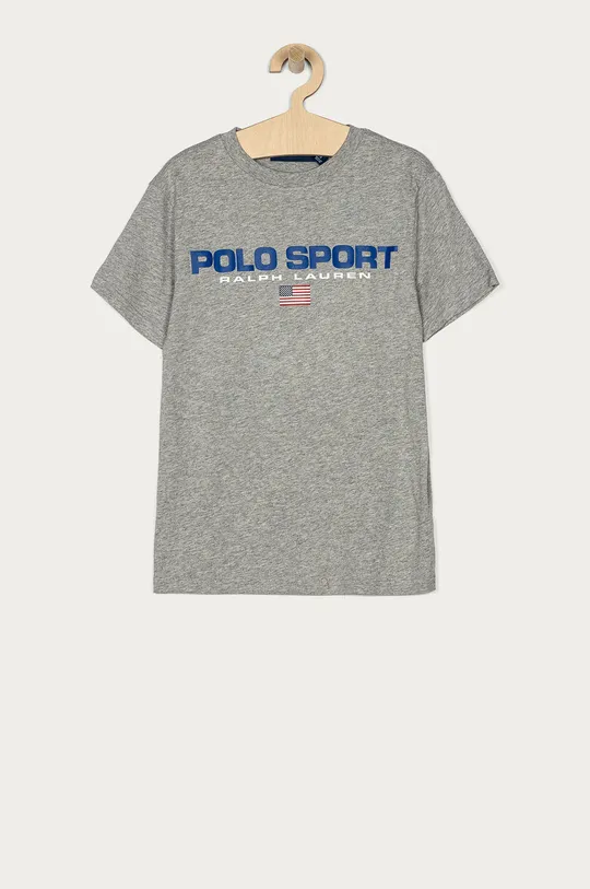 siva Otroška kratka majica Polo Ralph Lauren Fantovski