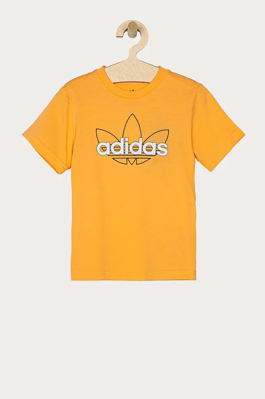 помаранчевий adidas Originals - Дитяча футболка 104-128 cm GN2288 Для хлопчиків