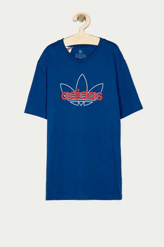 niebieski adidas Originals T-shirt dziecięcy GN2299 Chłopięcy