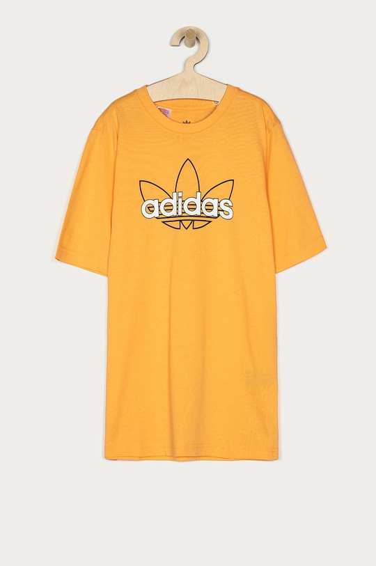 pomarańczowy adidas Originals T-shirt dziecięcy GN2300 Chłopięcy